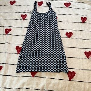 Cotton On Navy and White Patterned Dress